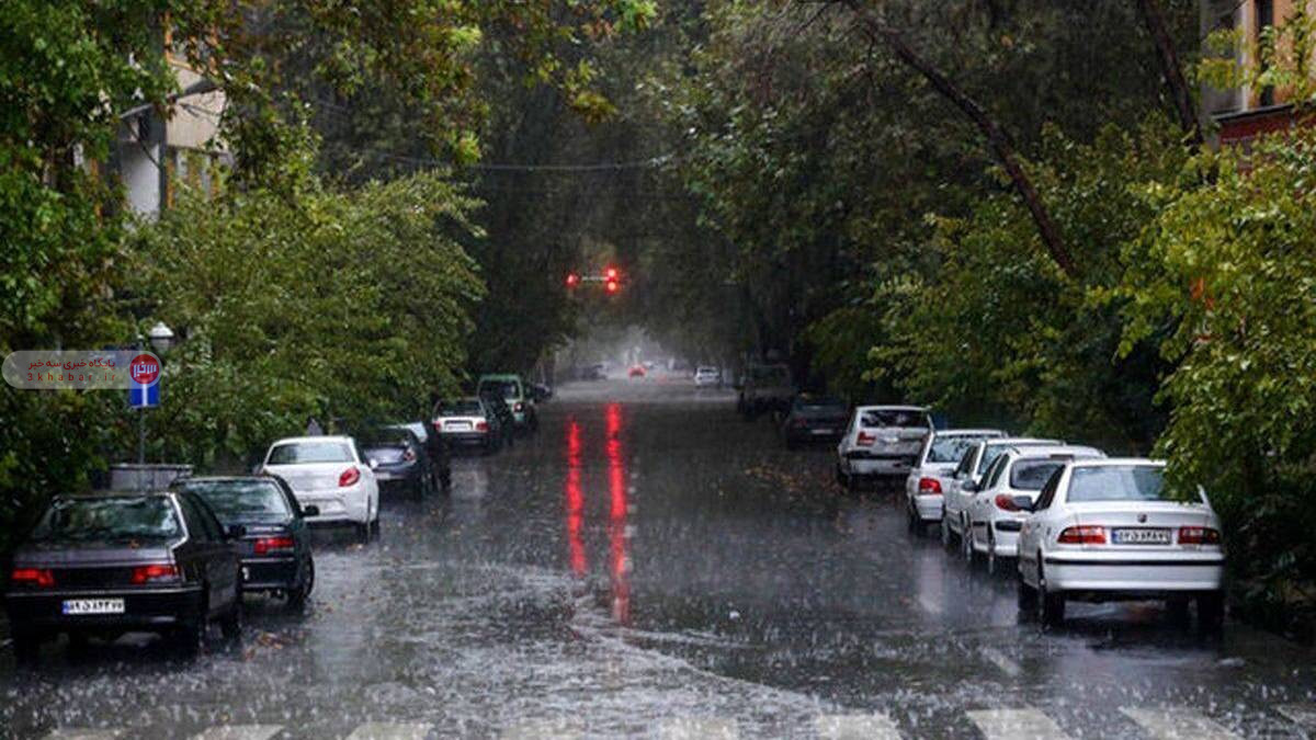 بارش باران و برف در ۶ استان کشور