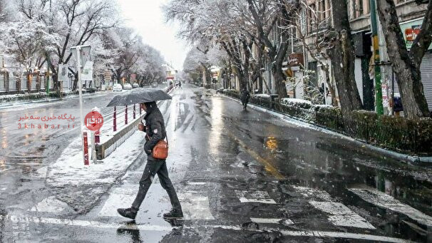پیش بینی باران و برف در ۱۳ استان کشور