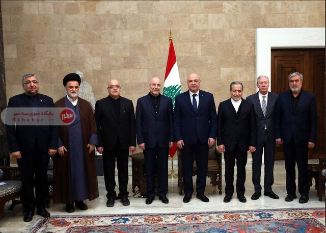 دیدار هیات جمهوری اسلامی ایران با رئیس جمهور لبنان