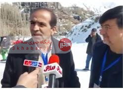 بازدید سرپرست فدراسیون از پیست بین المللی دربندسر/ دیدار با مسئولان و حضور در کارگاه آموزشی اسکی و رسانه