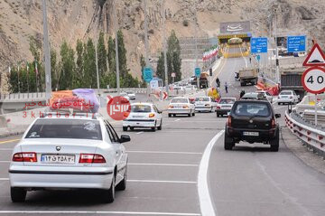 محدودیت ترافیکی از ۲۲ تا ۲۵ اسفند ماه در جاده‌های کشور