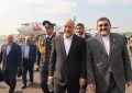 ورود قالیباف به فرودگاه جاکارتا برای شرکت در کنفرانس اتحادیه بین المجالس اسلامی