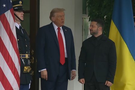 دیدار ترامپ و زلنسکی در کاخ سفید؛ تاکید بر صلح و ادامه حمایت آمریکا از اوکراین