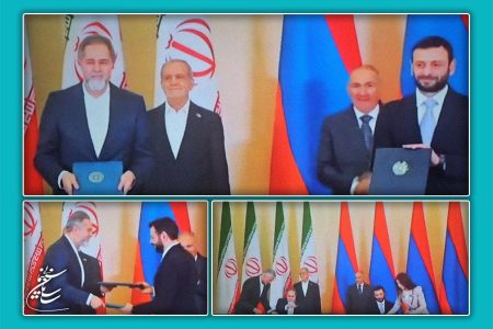 امضای تفاهم‌نامه همکاری‌های سینمایی ایران و ارمنستان در ایروان