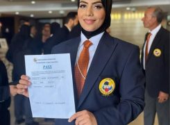 زینب صفرکارمزدی؛ اولین بانوی خوزستانی با درجه داوری آسیایی کاراته