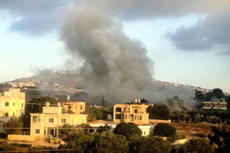 حمله پهپادی اسرائیل به لبنان