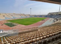 محیط بیرونی و داخلی ورزشگاه غدیر اهواز ساماندهی می‌شود