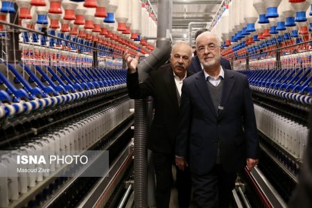 افتتاح یک واحد ریسندگی در منطقه ویژه اقتصادی یزد با حضور وزیر کشور