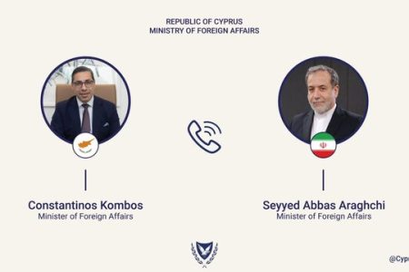 پیام وزیر خارجه قبرس درباره تماس تلفنی با عراقچی