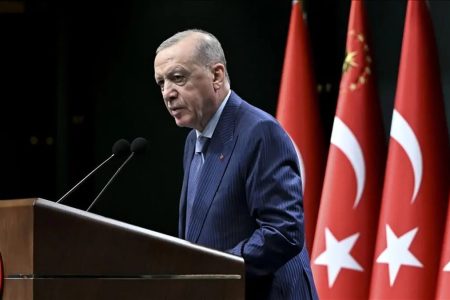 شعرخوانی اردوغان در سازمان ملل + فیلم