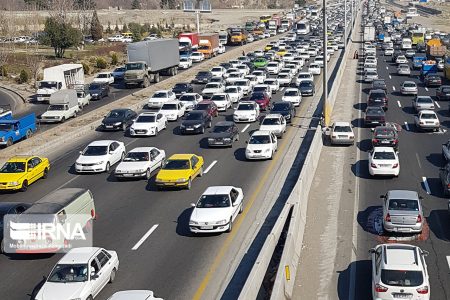 اعلام ترافیک سنگین و نیمه سنگین در محدوده پل فردیس تا پل کلاک