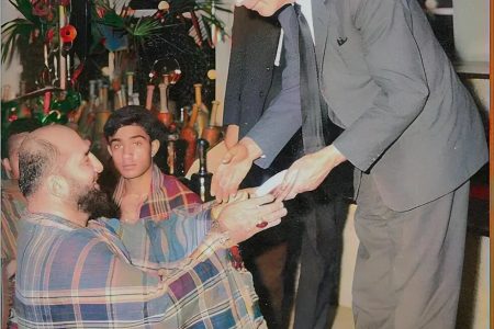 لرد هیوم، نخست‌وزیر انگلیس در زورخانه شعبان جعفری؛ سال ۴۳