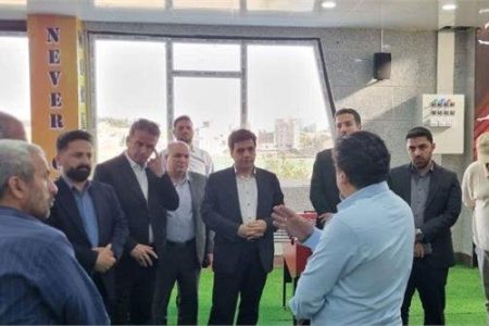 بازدید مدیران کل کار  و ورزش لرستان از مجموعه فرهنگی ورزشی کارگران بروجرد