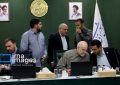 تصاویری از در گوشی‌های نمایندگان مجلس با قالیباف در جلسه امروز مجلس
