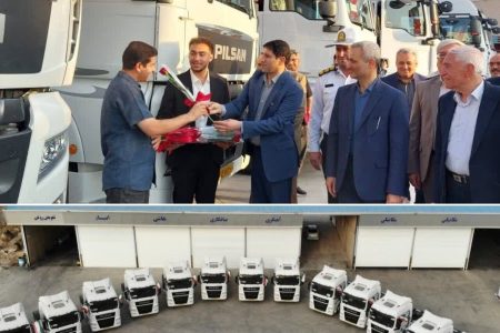 ۱۸ کشنده جدید وارد ناوگان سوخت‌رسانی به جایگاه‌های بنزین خراسان شمالی شد