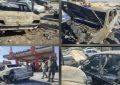 حریق سه خودرو در کرمان