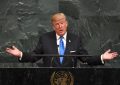 ورود ترامپ رئیس جمهور آمریکا به نشست مجمع عمومی سازمان ملل متحد + فیلم