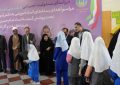  توزیع ۲ هزار بسته لوازم‌التحریر با حمایت شرکت بهره‌برداری نفت و گاز غرب در کرمانشاه