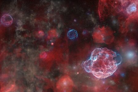 عکس روز ناسا از ارواح کیهانی