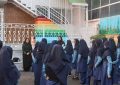 استقرار زنان پلیس مقابل مدارس دخترانه تهران استقرار زنان پلیس مقابل مدارس دخترانه تهران